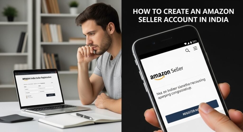 Complete step-by-step process to register Amazon Seller Account in India