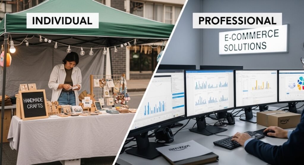 Comparison between Amazon Individual and Professional Seller Account in India