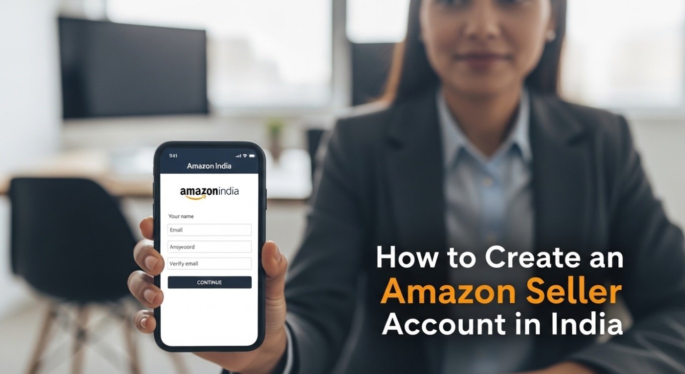 Step-by-step guide to create Amazon Seller Account in India for new sellers