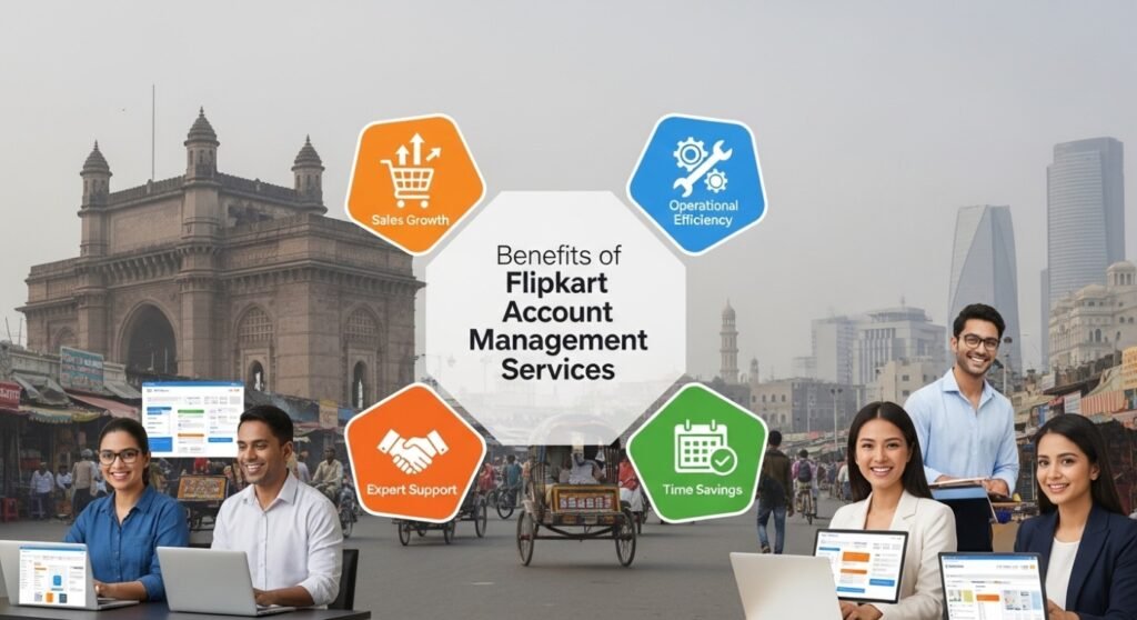 Benefits of Flipkart account management services in India for increasing sales and improving seller performance