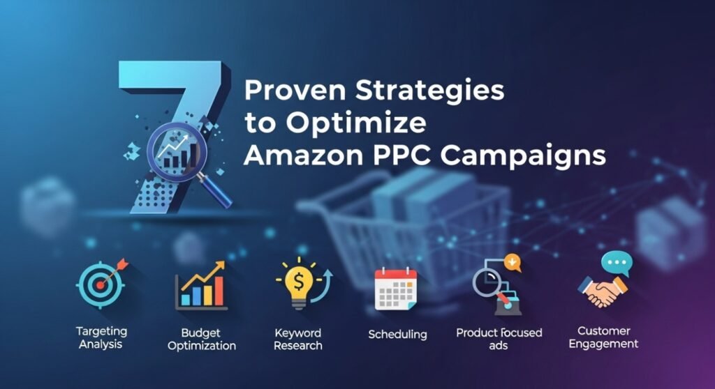 Seven proven strategies to optimize Amazon PPC campaigns and improve advertising ROI for sellers