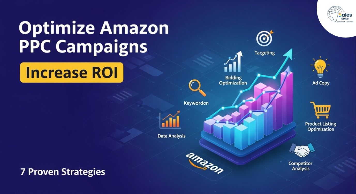 How to optimize Amazon PPC campaigns to increase ROI using proven advertising strategies for Amazon sellers
