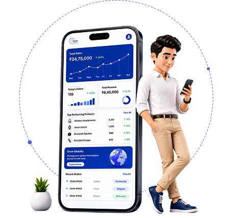 Sales strive hero section