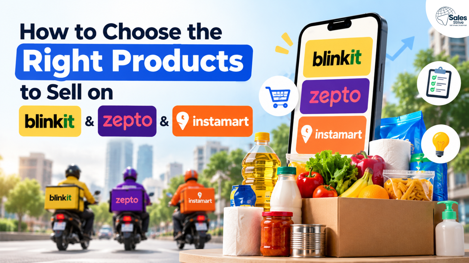 Products to sell on Blinkit, Zepto and Instamart